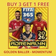 FIFA 365 Adrenalyn XL Panini 2025/26 - GOLDEN BALLER, MOMENTUM, LIMITED EDITION