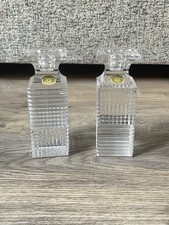 Pair of Val St Lambert Laslo