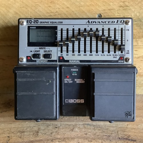 Boss graphic equalizer - eq-20,