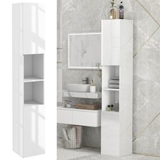 Tall Bathroom Cabinet Gloss