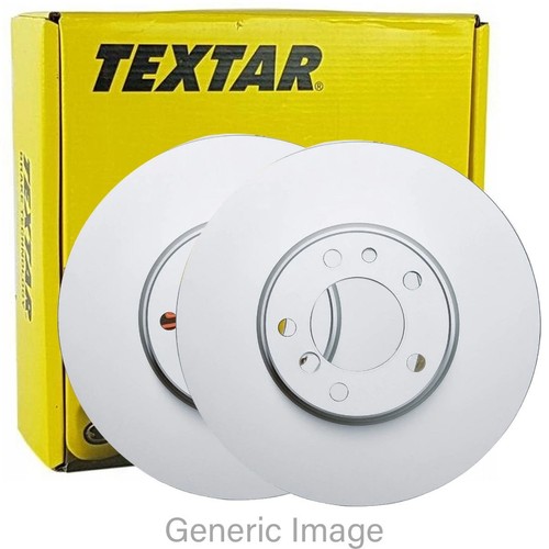 Textar front brake discs pair - textar,