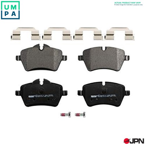 Brake pad set disc - set,