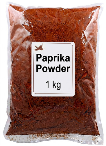 Ground paprika powder - powder, bag