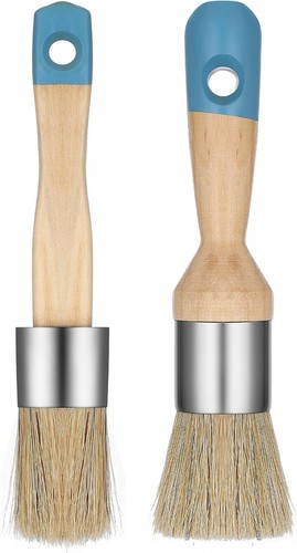 Pcs round chalk paint brush - pcs,