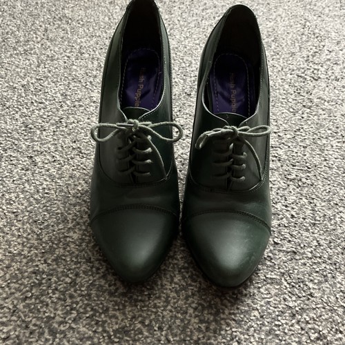 Bottle green hush puppies - hush,