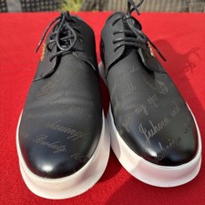 BERLUTI Black Venezia Leather