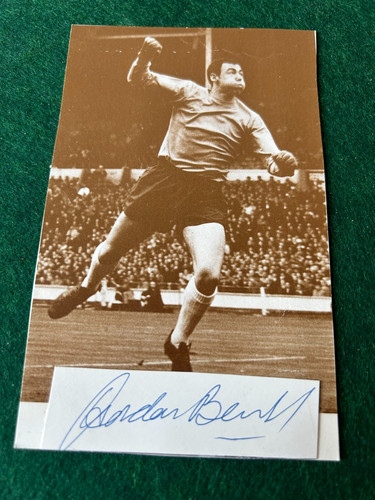 Hand signed photo england - hand,
