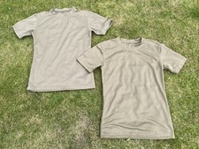 2x British Army Self Wicking Combat T Shirt PCS Coolmax Anti Static Small