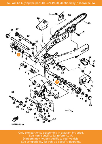 Yamaha washer 3yf - yamaha, 3yf-22149-00