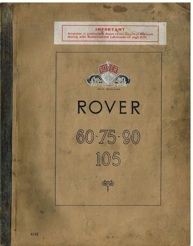 Rover 90 105 saloon - p4, 60