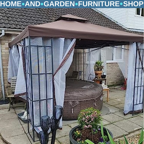 Two tier metal gazebo - two,