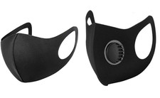 Breathable Mask Washable Black