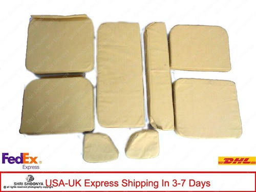 Complete canvas seat - canvas, cushion