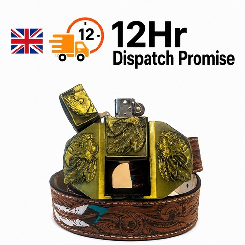 Vintage eagle lighter buckle - eagle,