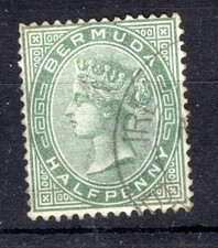 Bermuda 1883 sg 21 1/2d dull