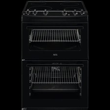 AEG CCX6501ACB 60cm Free Standing Electric Cooker Ceramic Hob Black RRP £679!!!