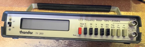 Thandar 200 lcd frequency - tf,