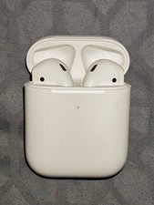 Apple AirPods 2nd Gen A2031+A2032 with Wireless Charging Case - White A1938