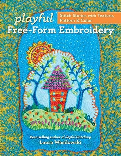 Playful free form embroidery - playful,