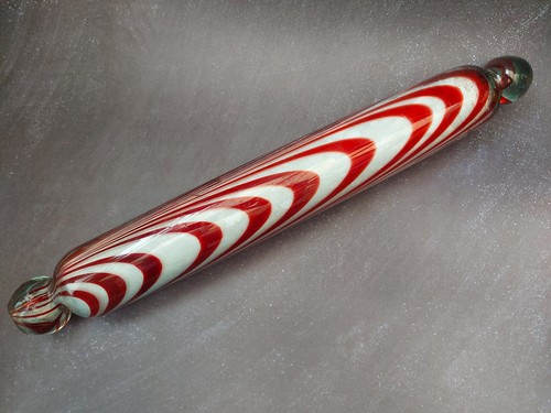 Antique nailsea red white - &,