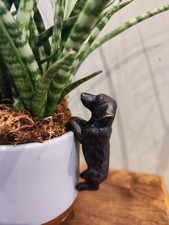 Pot Buddies Handmade Dachshund Figure Plant Pot Hanger Decorative Dog Ornament 