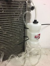 Norton Race Type Radiator Coolant Overflow Expansion bottle (with fittings) bsb