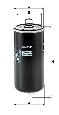 New fuel filter for - filter, jeep