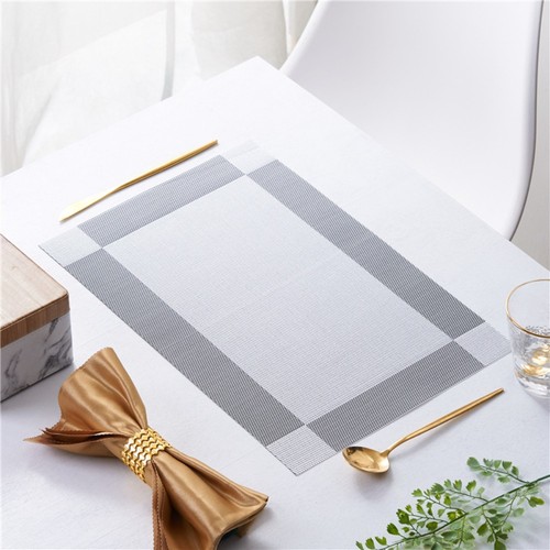 Pvc placemats rectangle - pvc,