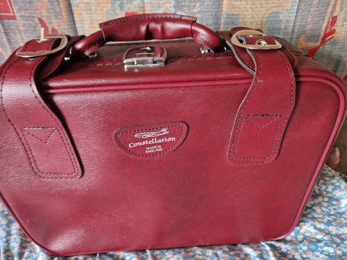 Vintage red travel case - vintage,