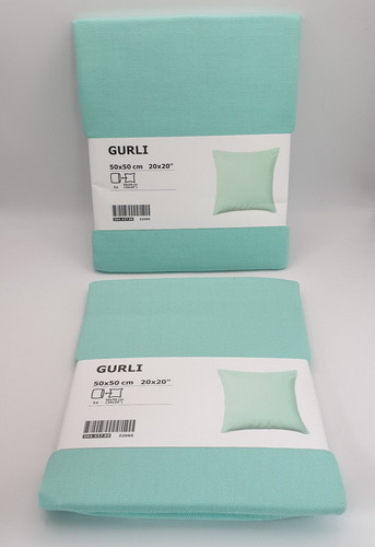 Plain mint green cushion - plain,