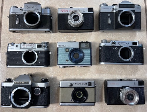 Vintage ussr rangefinder - 9,