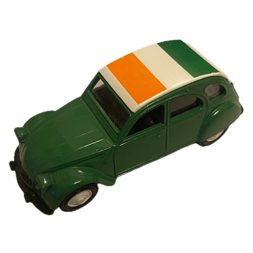 Diecast static citroen 2cv car - diecast,