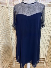 Lipsy Dress Size 18, Blue