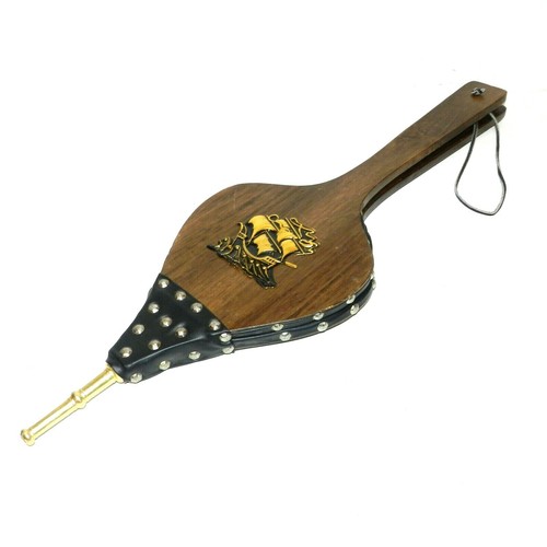 Vintage fireplace bellows - bellows, fire