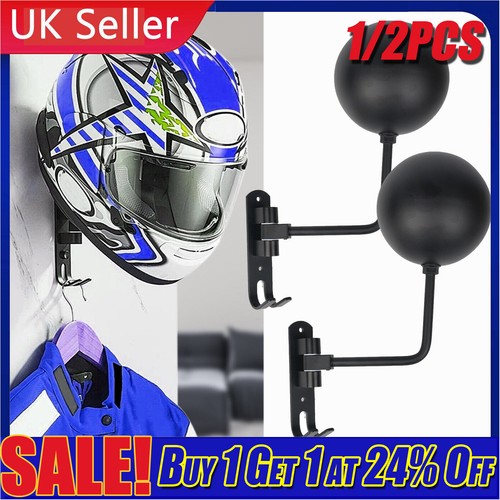 Motorcycle helmet holder - 2x,