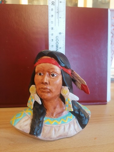 Native american indian bust - native,