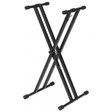 Stagg KXSQ5 Double Braced X-style Keyboard Stand 40KG
