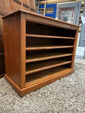 VICTORIAN SCHOOL CUPBOARD / SHELF UNIT -PITCH PINE, ANTIQUE RECLAIMED / SALVAGED
