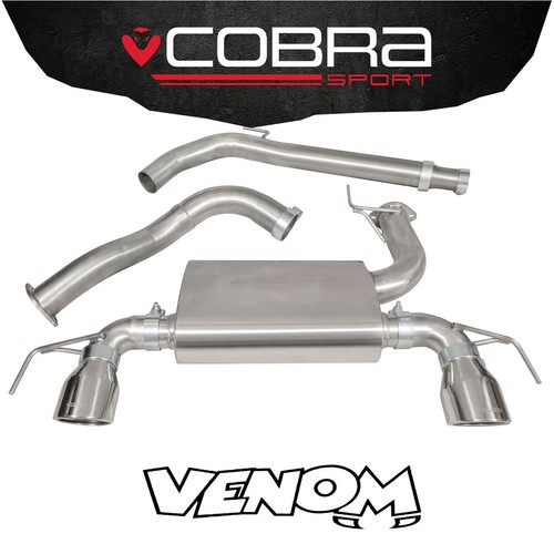 Cobra exhaust cat back - 3",