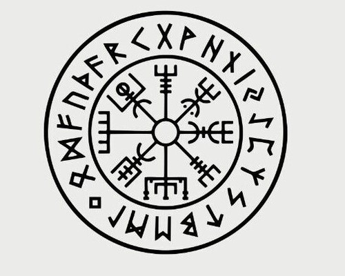 Camper van sticker viking - 2,