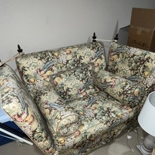 Vintage Retro Floral Armchair
