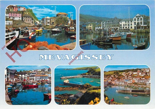 Picture postcard mevagissey - picture, postcard,