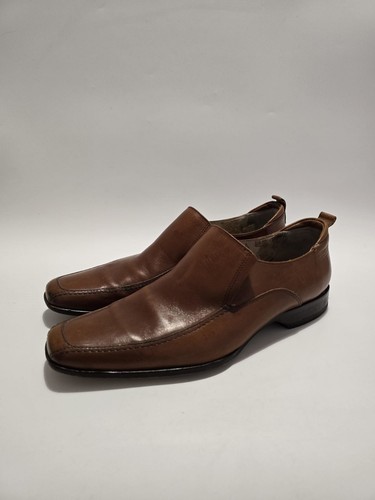 Men loake dark brown leather - men's,