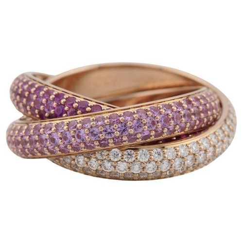 Cartier trinity pink - pink, sapphire