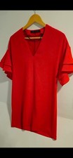 Zara Woman Mini Dress Red