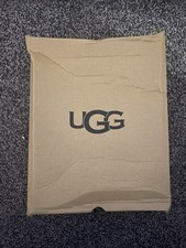 Ladies UGG Black Suede Classic Short Round Toe Slip On Boot Size UK 5