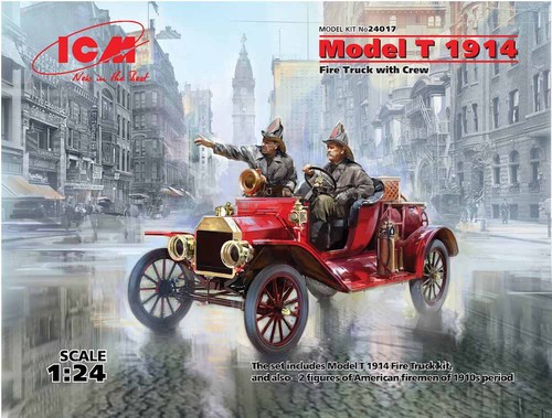 Icm 24017 model - 1914, fire