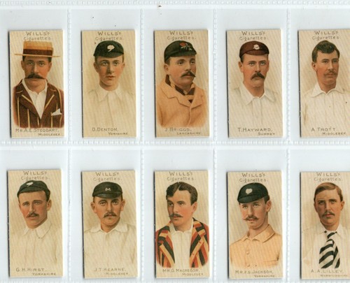 Wills reproduction cricketers - reproduction,