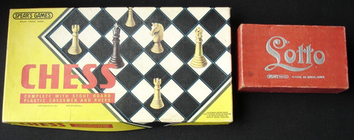 Vintage spear games chess - vintage,