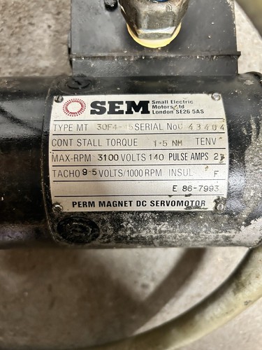Bridgeport trak sem servo - sem,